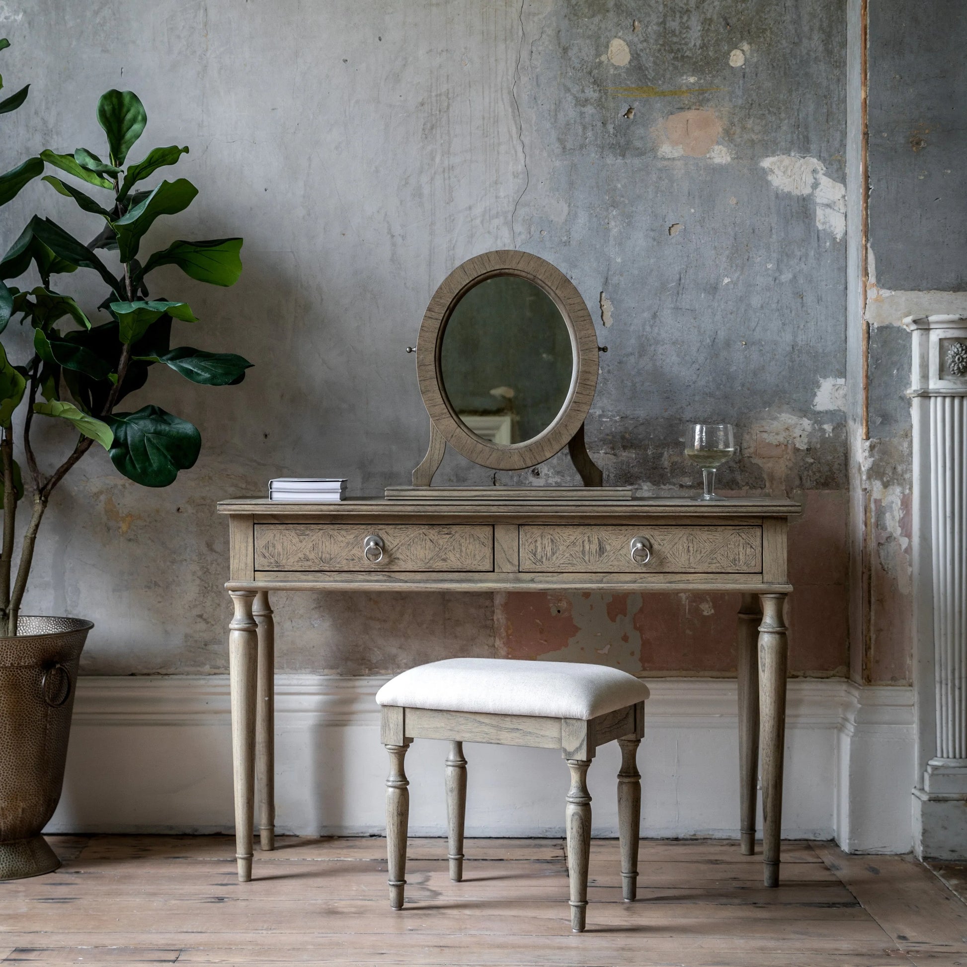 Gallery Direct Mustique Dressing Stool