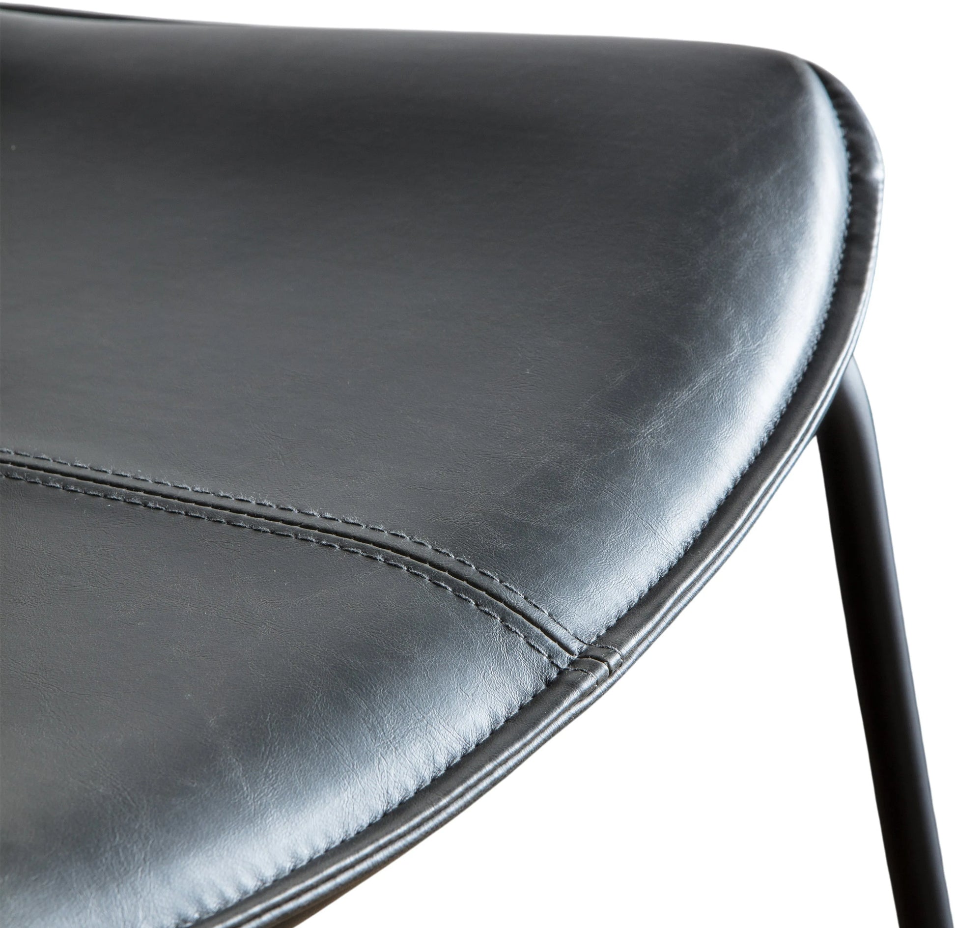 Gallery Direct Pair of Hawking Bar Chairs in Charcoal