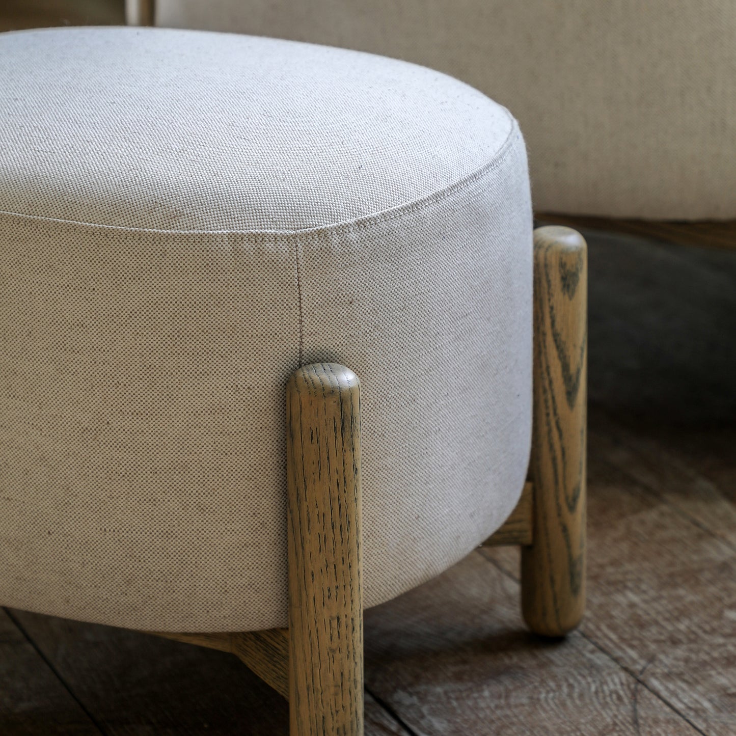 Gallery Direct Tindon Footstool in Natural