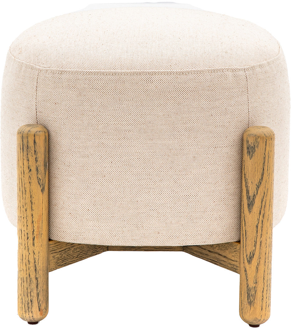 Gallery Direct Tindon Footstool in Natural