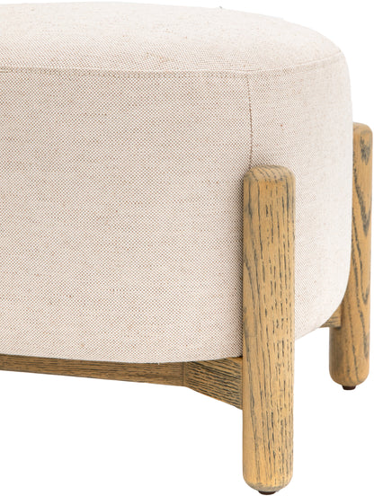 Gallery Direct Tindon Footstool in Natural