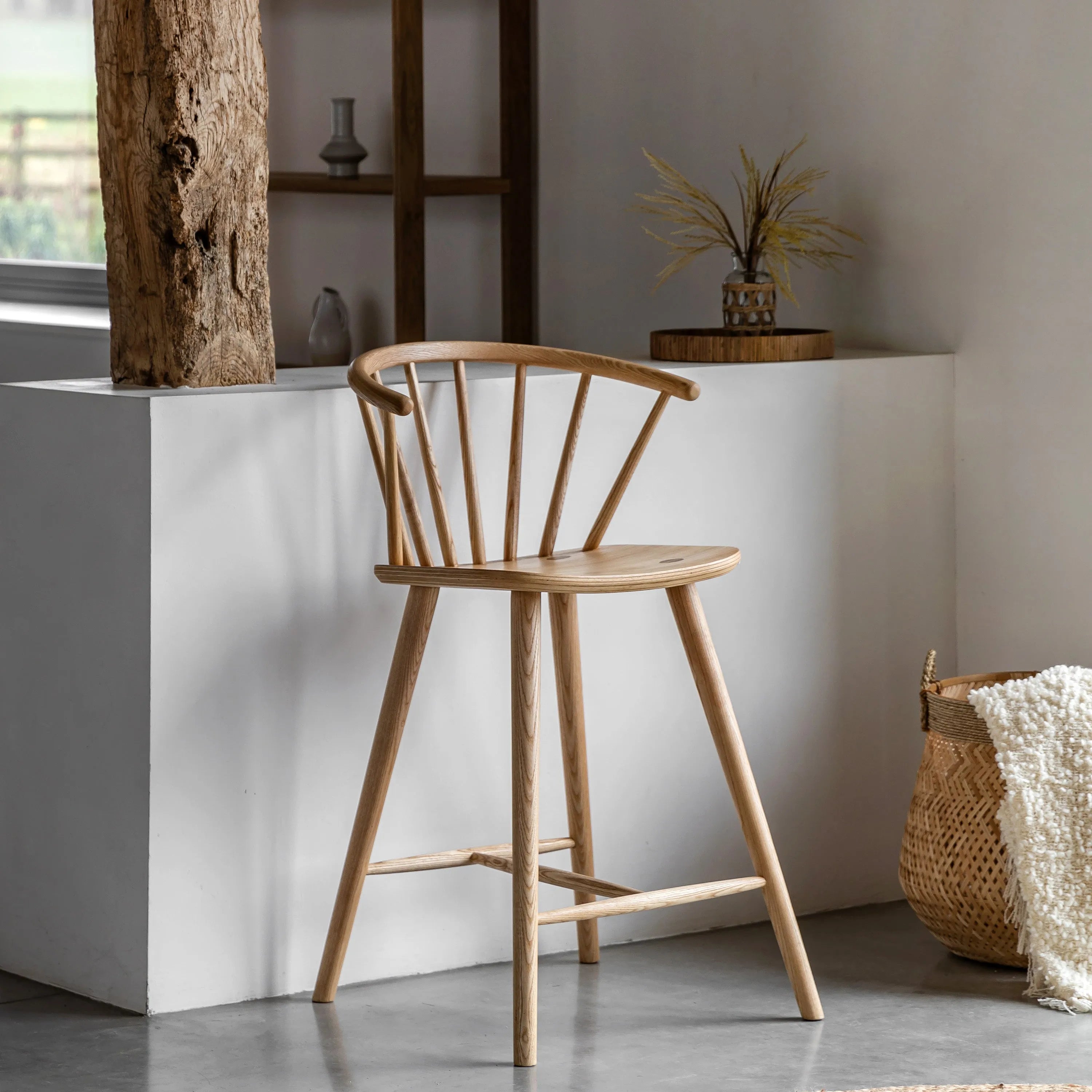 Gallery Direct Craft Barstool in Natural