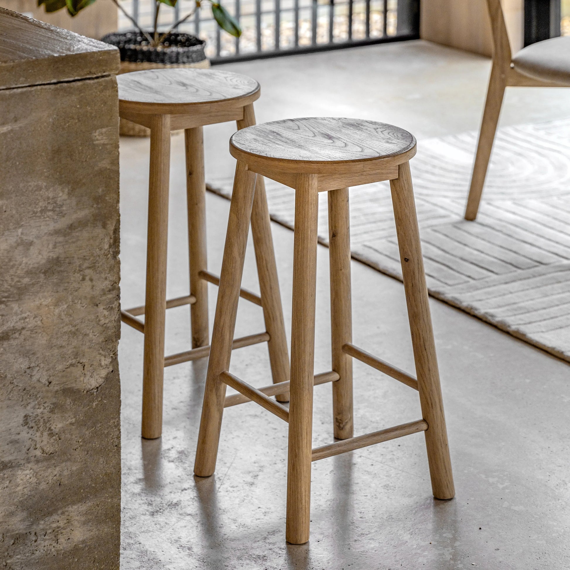 Gallery Direct Hatfield Stool Natural