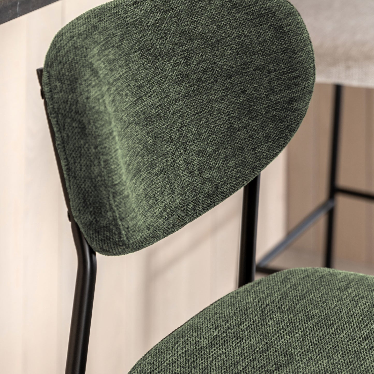 Gallery Direct pair of Oppo Stools in Green