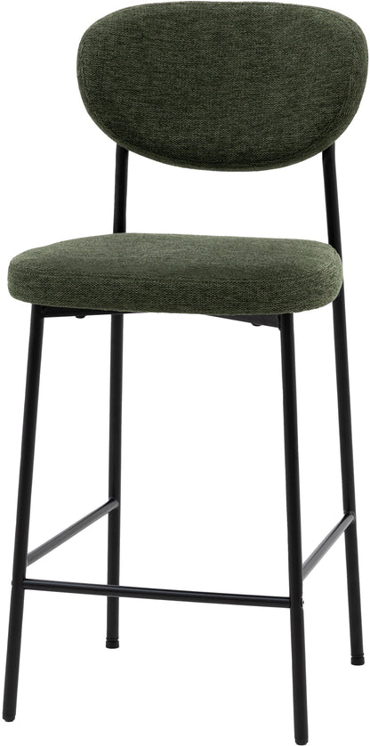 Gallery Direct pair of Oppo Stools in Green