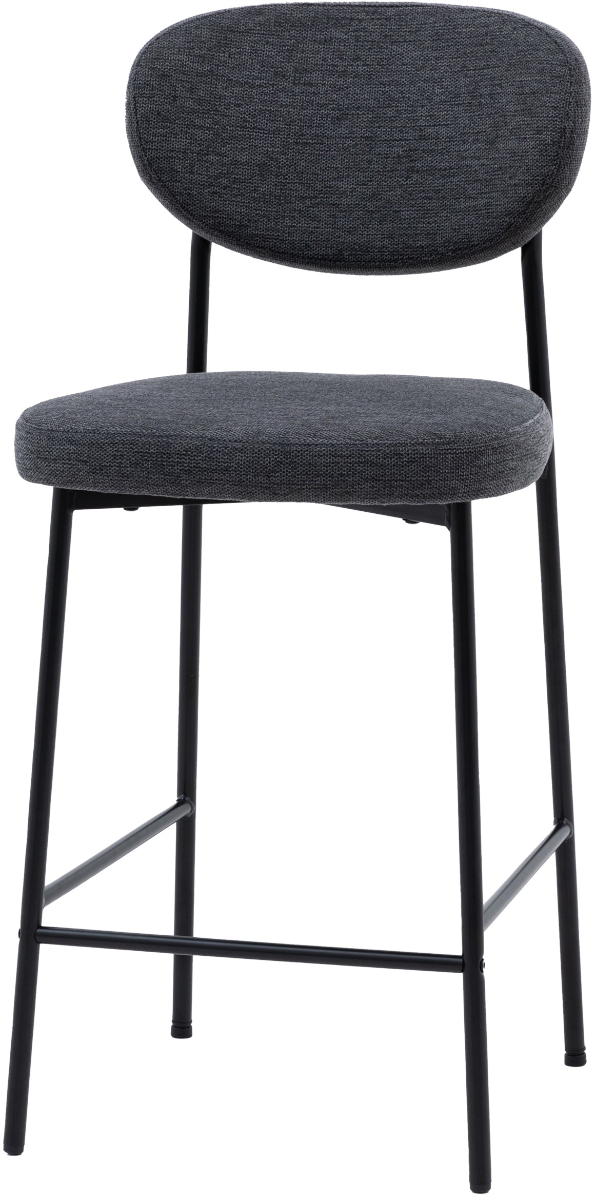 Gallery Direct Pair of Oppo Stools In Charcoal