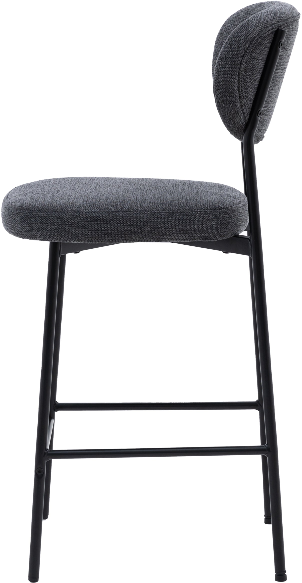 Gallery Direct Pair of Oppo Stools In Charcoal