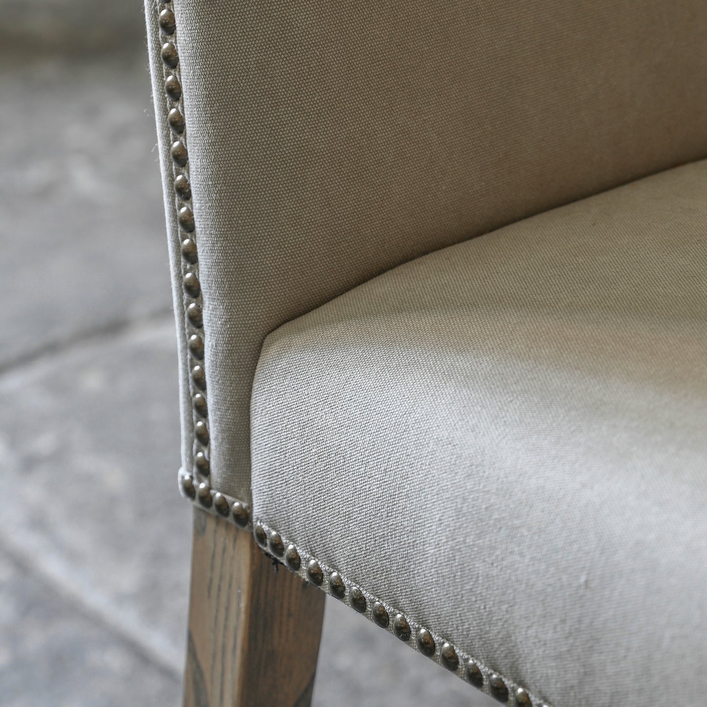 Gallery Direct Pair of Rex Bar Stools in Cement