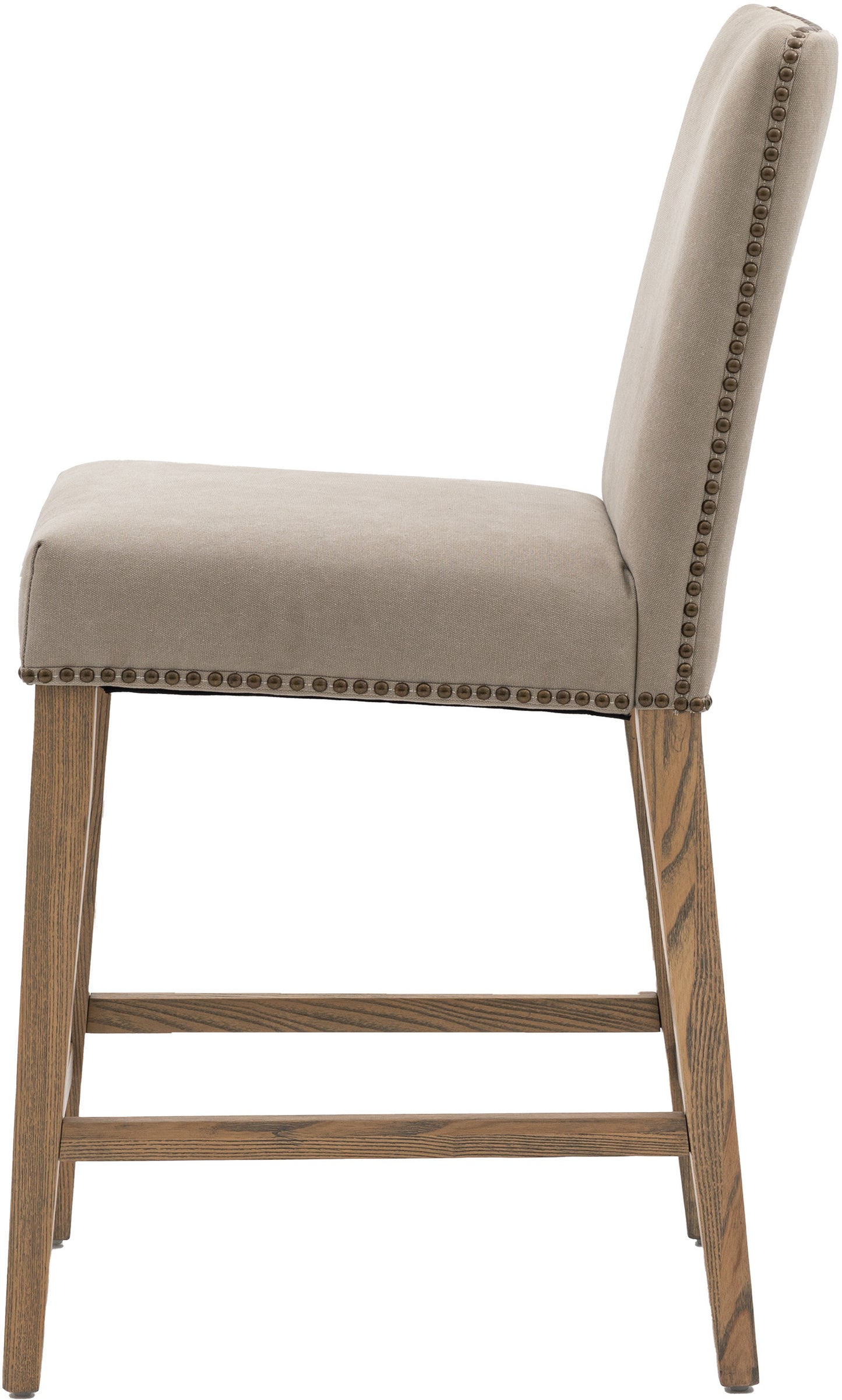 Gallery Direct Pair of Rex Bar Stools in Cement