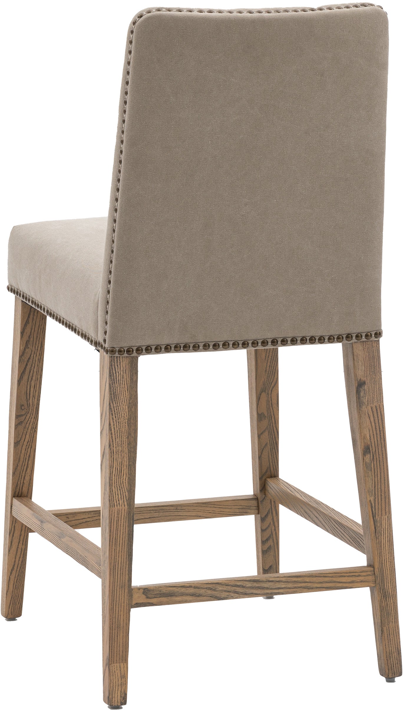 Gallery Direct Pair of Rex Bar Stools in Cement