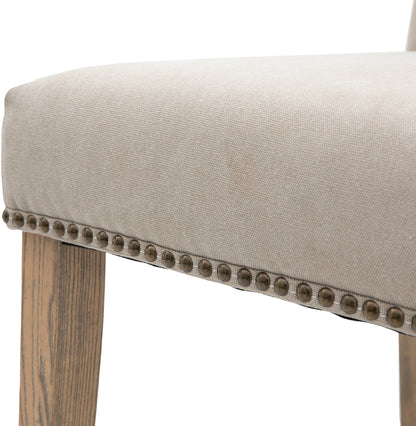 Gallery Direct Pair of Rex Bar Stools in Cement