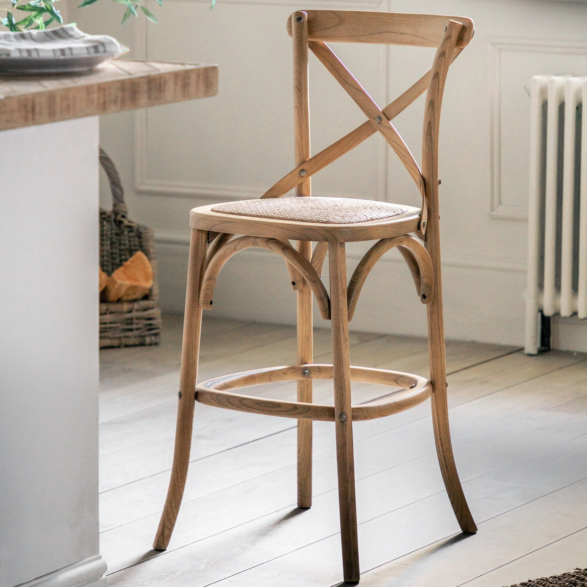 Shackletobs Rye Gallery Direct Café Natural Rattan Stools | Shackletons