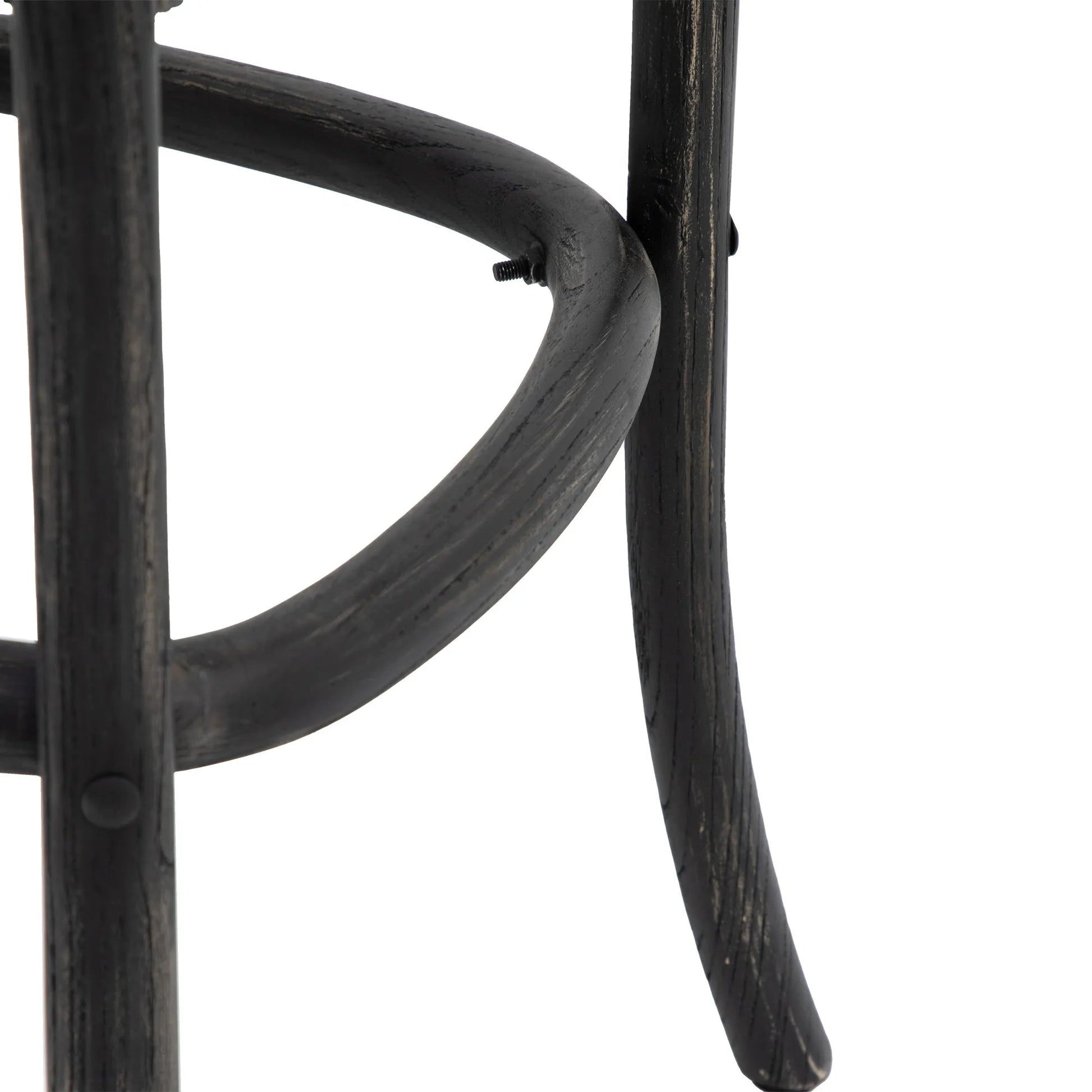 Gallery Direct Cafe Pair of Stools in Black Rattan