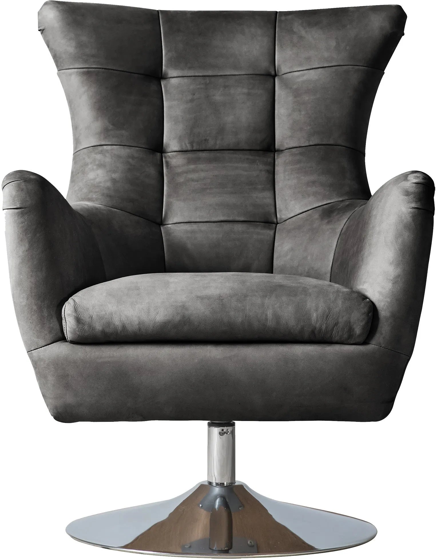 Gallery Direct Bristol Swivel Chair in Antique Ebony