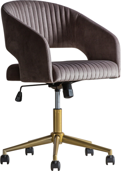 Gallery Direct Murray Swivel Chair in Grey