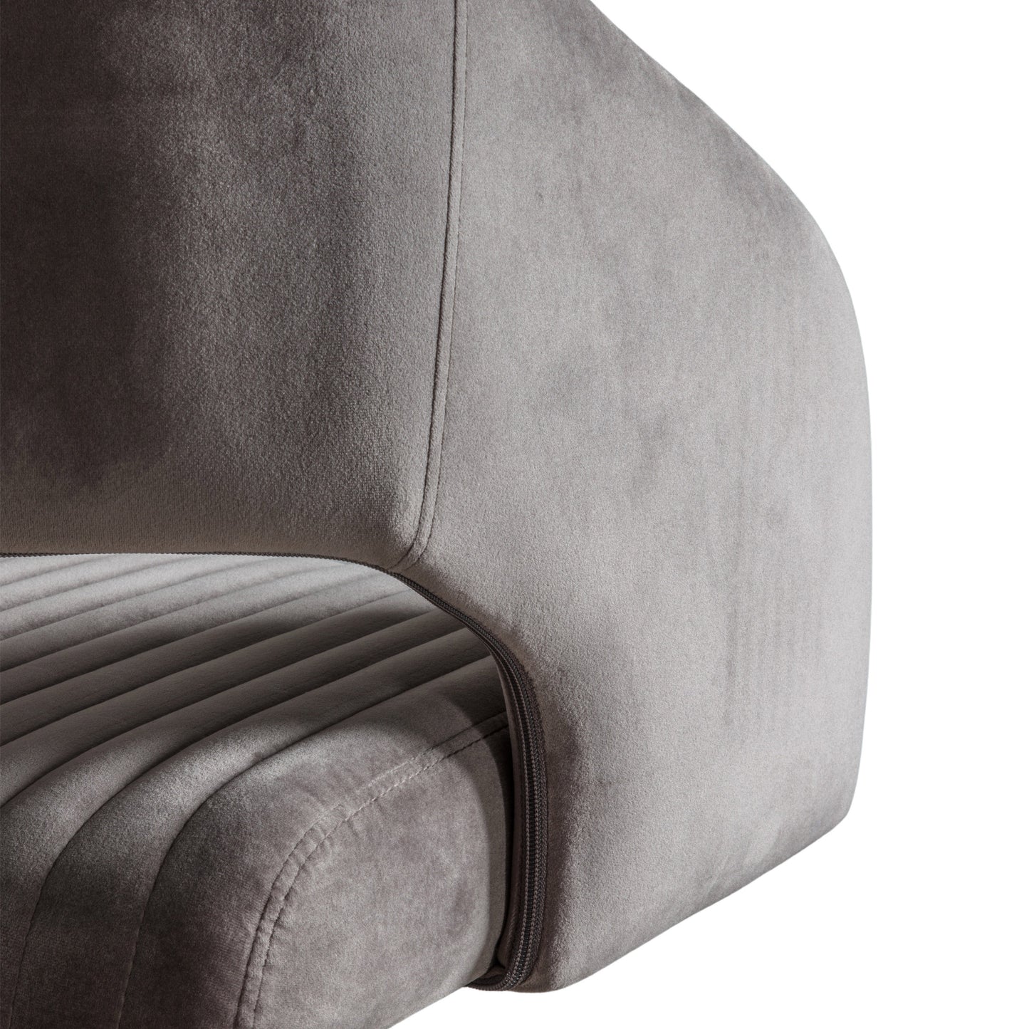 Gallery Direct Murray Swivel Chair in Grey