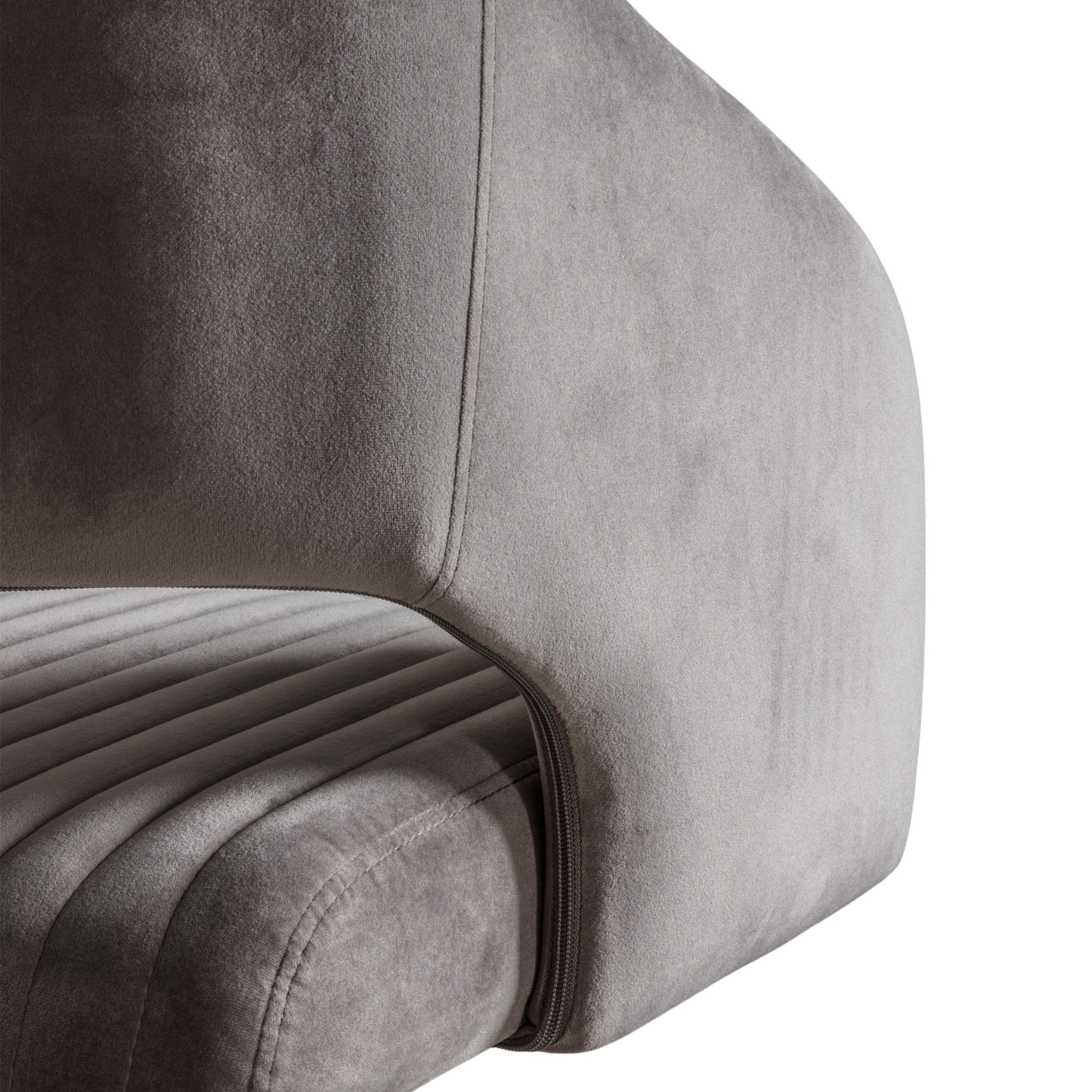 Gallery Direct Murray Swivel Chair in Grey