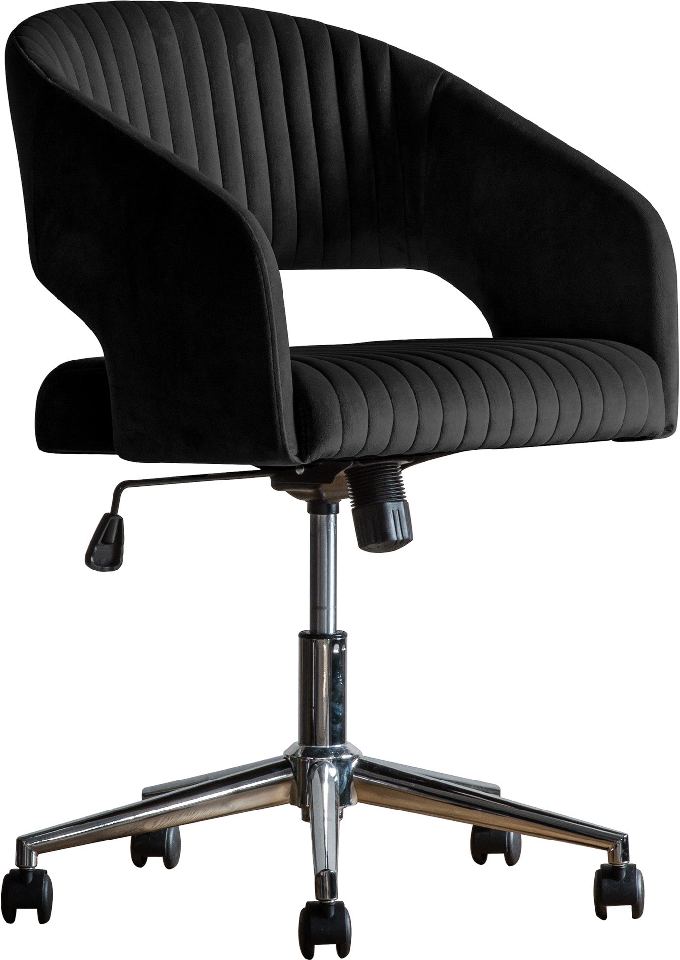 Gallery Direct Murray Swivel Chair in Black