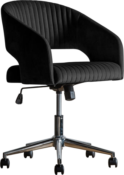 Gallery Direct Murray Swivel Chair in Black