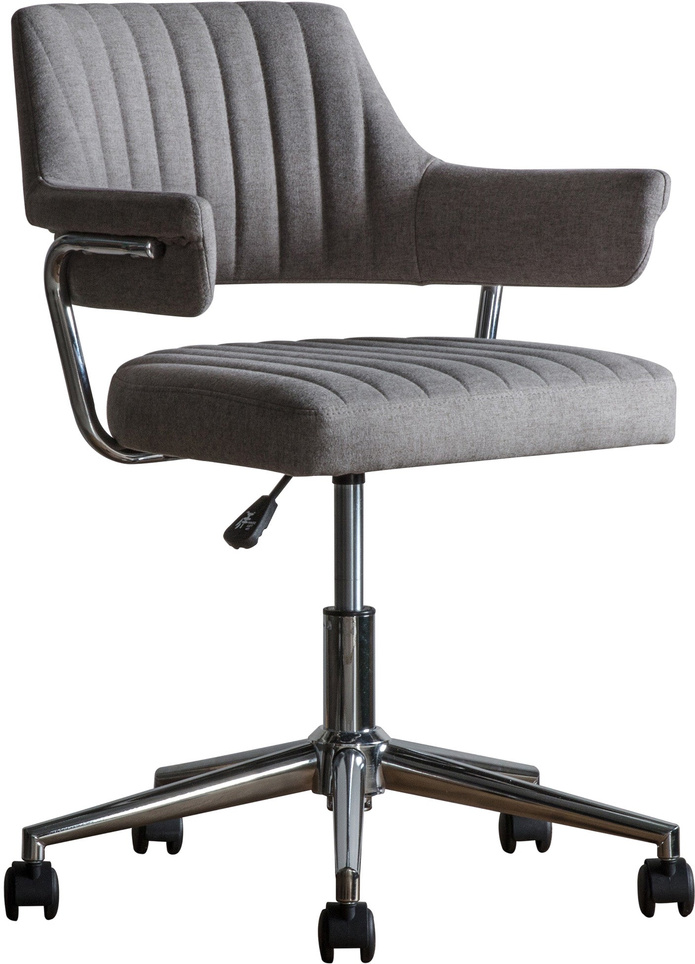 Gallery Direct Mcintyre Swivel Chair in Grey