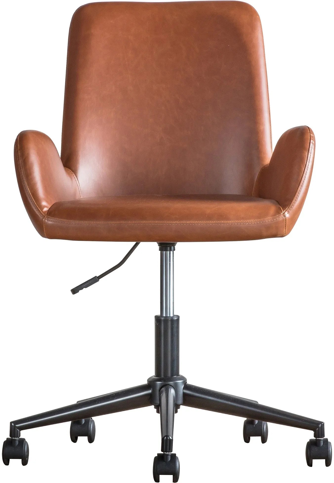 Gallery Direct Faraday Swivel Chair in Brown