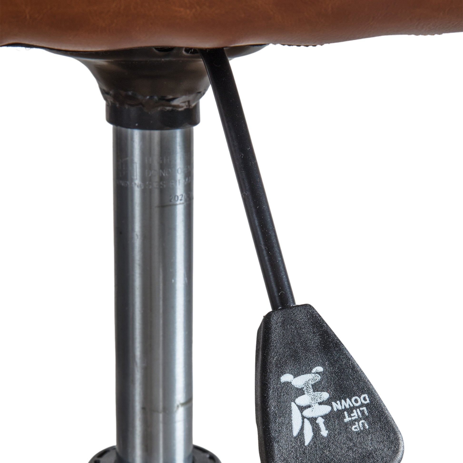 Gallery Direct Mendel Swivel Chair in Brown