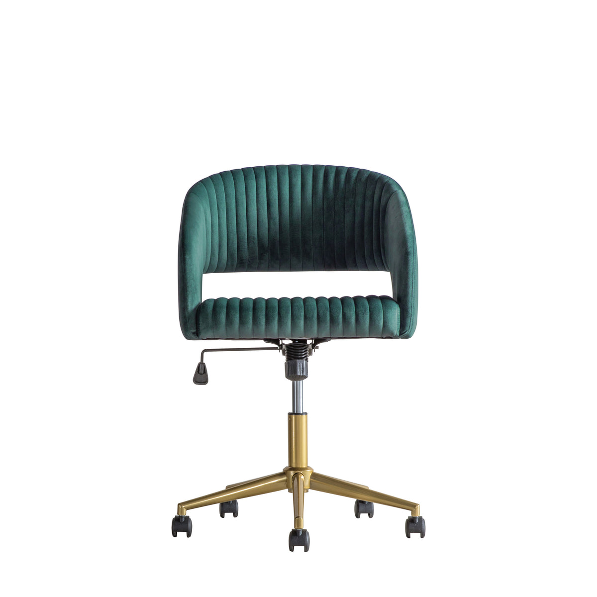 Gallery Direct Murray Swivel Chair Green Velvet