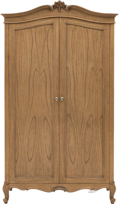 Gallery Direct Chic 2 Door Wardrobe Weathered