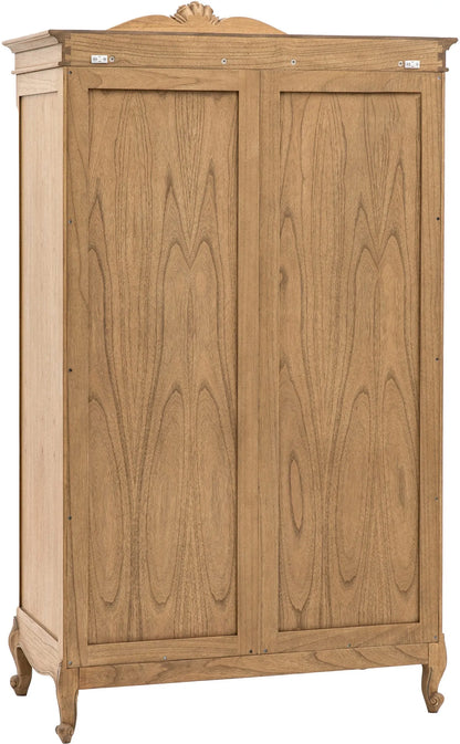 Gallery Direct Chic 2 Door Wardrobe Weathered