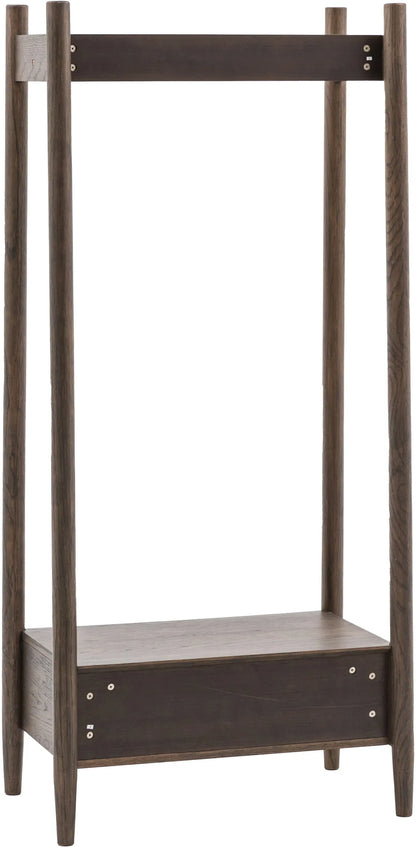 Gallery Direct Hatfield Open Wardrobe Smoked