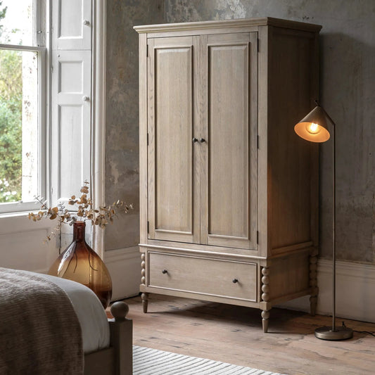 Gallery Direct Artisan 2 Door 1 Drawer Wardrobe