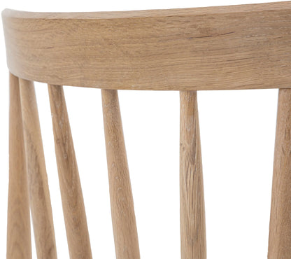 Gallery Direct Eton Pair of Dining Chairs in Natural