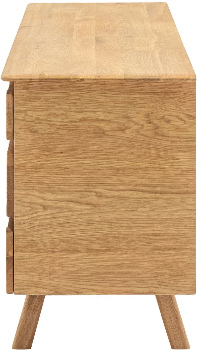 Gallery Direct Madrid 2 Door 3 Drawer Sideboard in Oak