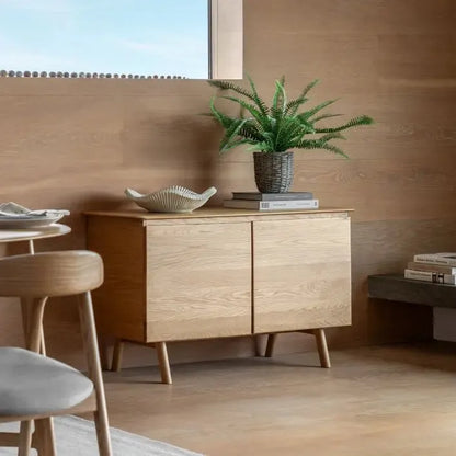 Gallery Direct Madrid 2 Door Sideboard in Oak