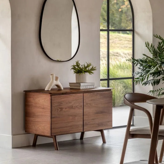 Gallery Direct Madrid 2 Door Sideboard in Walnut