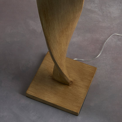 Gallery Direct Abia Floor Lamp, close-up of the finish and design
