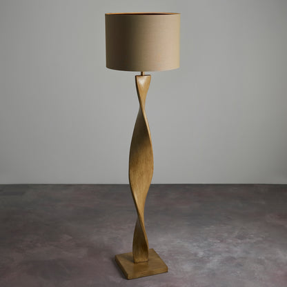 Gallery Direct Abia Floor Lamp, styled in a room setting
