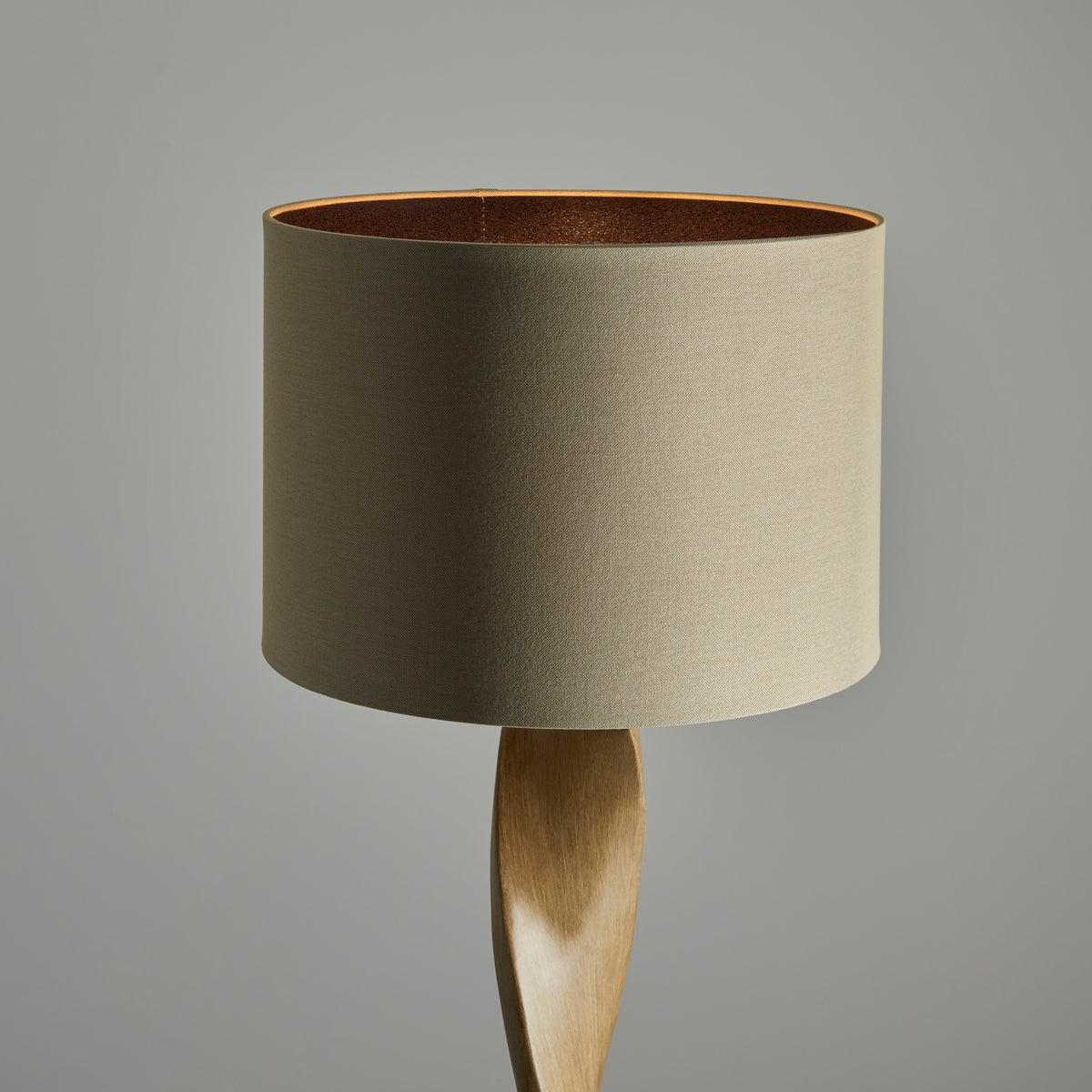 Gallery Direct Abia Floor Lamp, close-up of the finish and design