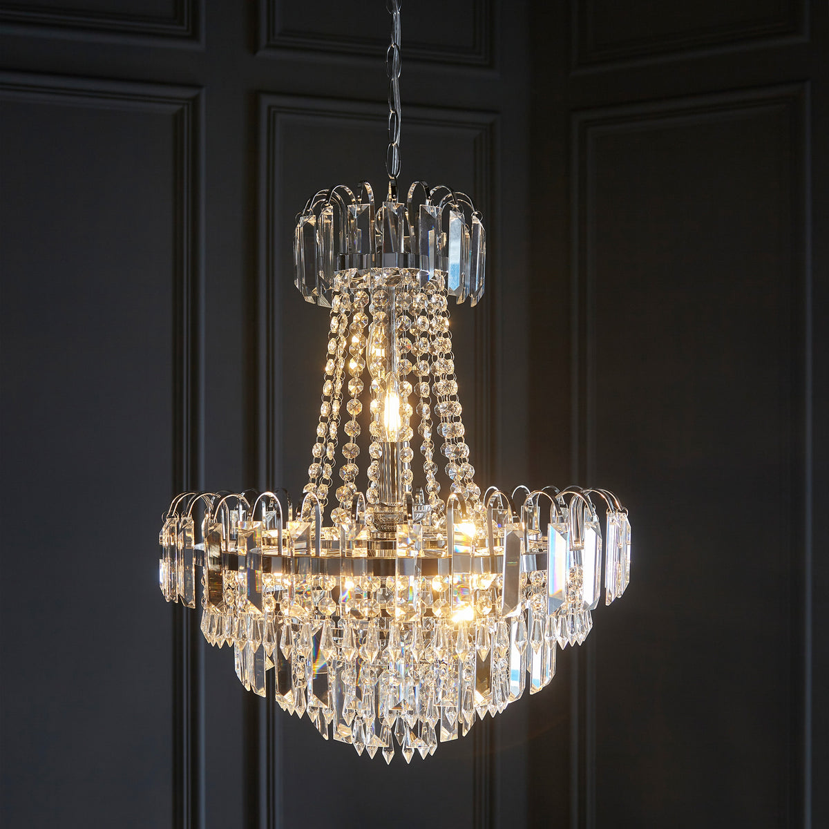 Gallery Direct Amadis Pendant Light, styled in a room setting