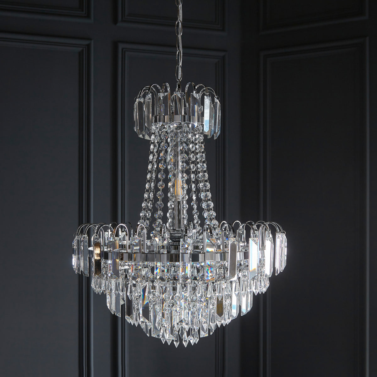 Gallery Direct Amadis Pendant Light, styled in a room setting
