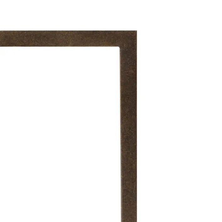 Gallery Direct Avento Console Table is constructed from a contemporary bronzed metal frame for a modern industrial aesthetic