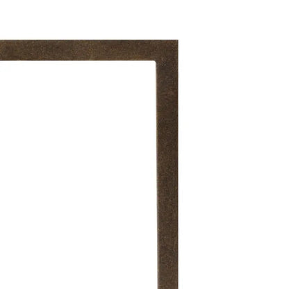 Gallery Direct Avento Console Table is constructed from a contemporary bronzed metal frame for a modern industrial aesthetic