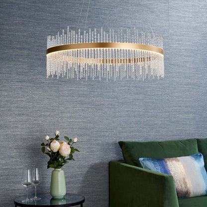 Gallery Direct Avignon Pendant Light, styled in a room setting