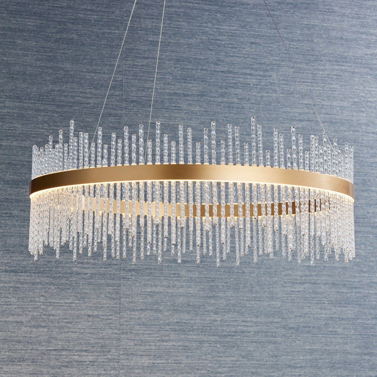 Gallery Direct Avignon Pendant Light, styled in a room setting