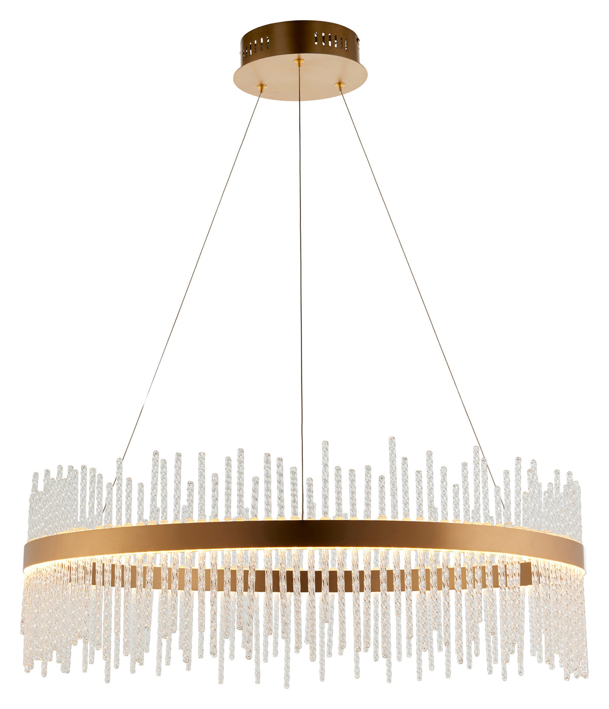 Gallery Direct Avignon Pendant Light, complete product view on a white background