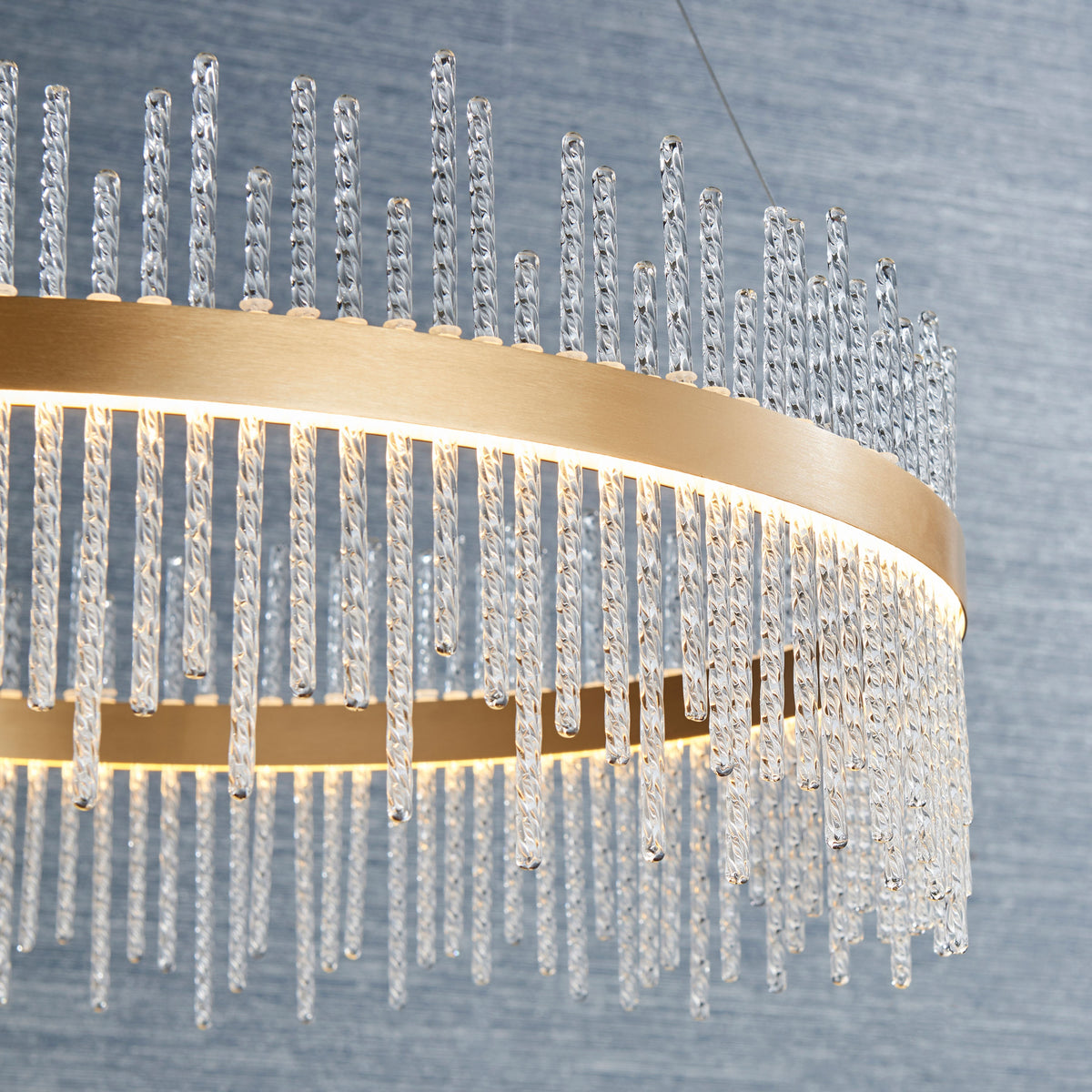 Gallery Direct Avignon Pendant Light, close-up of the finish and design