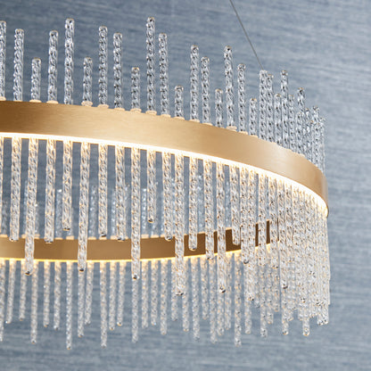 Gallery Direct Avignon Pendant Light, close-up of the finish and design