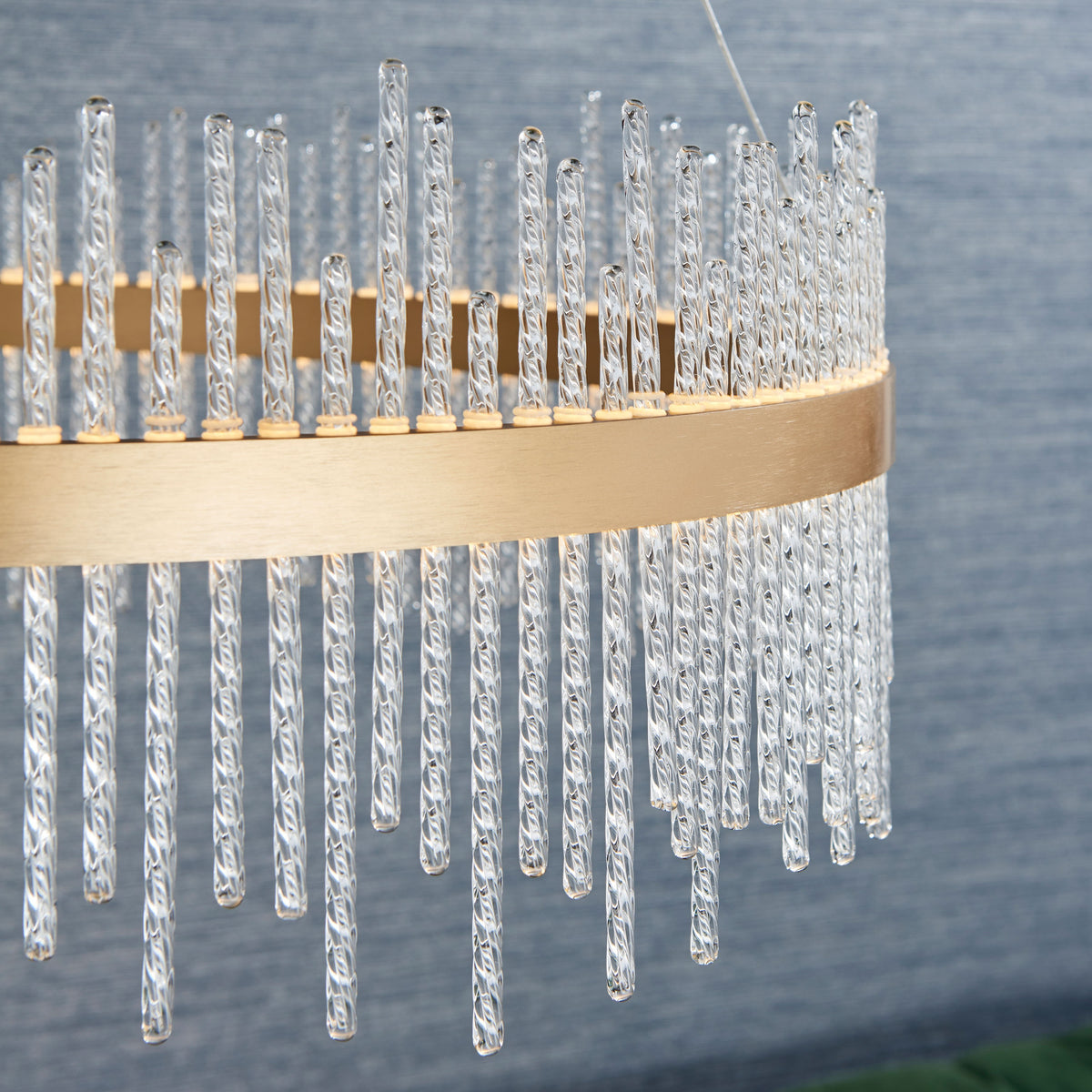Gallery Direct Avignon Pendant Light, close-up of the finish and design