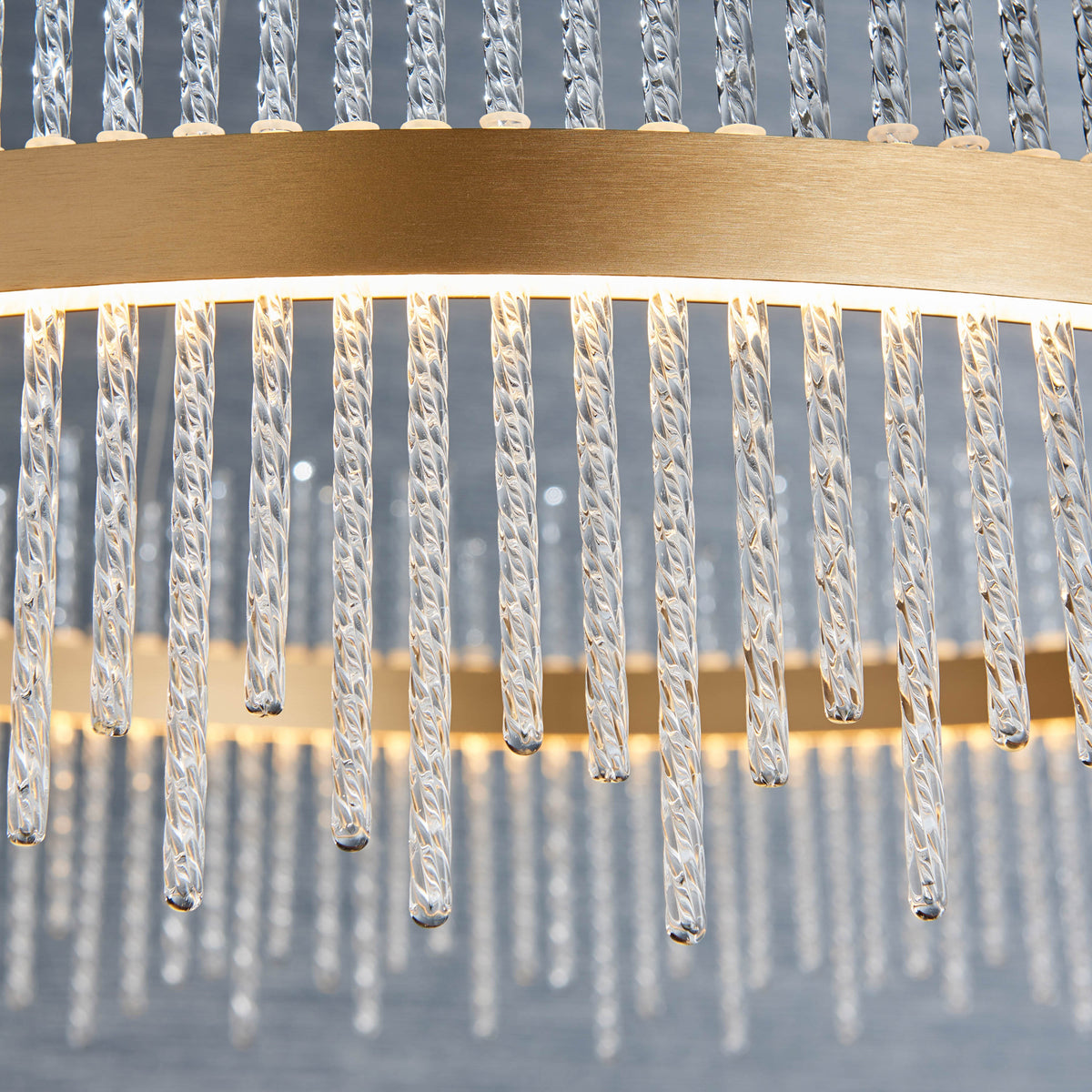 Gallery Direct Avignon Pendant Light, close-up of the finish and design