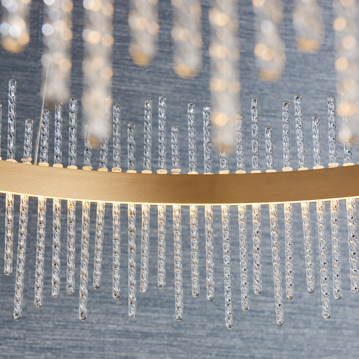 Gallery Direct Avignon Pendant Light, close-up of the finish and design